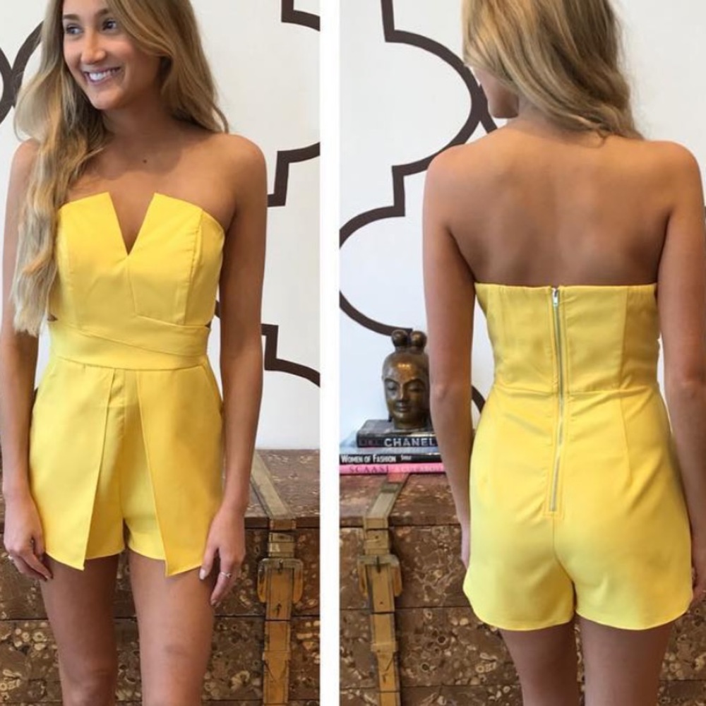 Yellow Romper